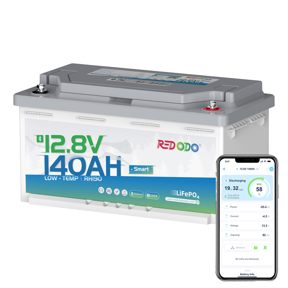 Redodo-LiFePO4-12V-140Ah-H190-Untersitz-Lithium-Bluetooth-Batterie
